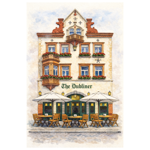 Authentische Pub-Atmosphäre im Irish Pub The Dubliner Heidelberg in der Altstadt
